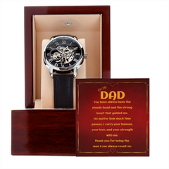 To My Dad – Luxury Watch With Heartfelt Message Card