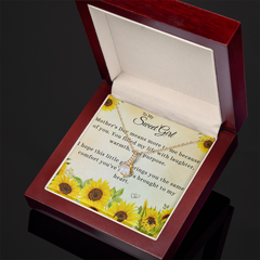To My Sweet Girl - Alluring Beauty Necklace + Heartfelt Message