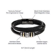 To My Son – You Never Walk Alone Bracelet