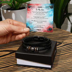 To My Son – You Never Walk Alone Bracelet