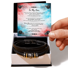 To My Son – You Never Walk Alone Bracelet