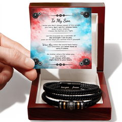 To My Son – You Never Walk Alone Bracelet